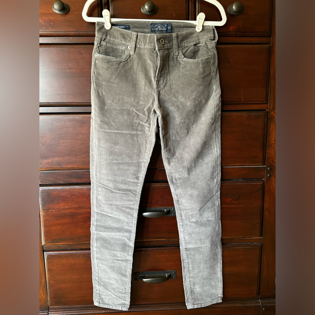Lucky Brand Skinny Corduroy Pants